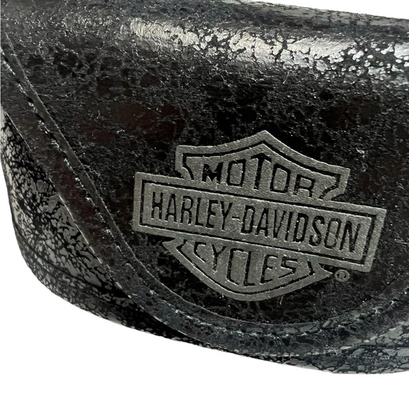 Harley Davidson Sunglasses Case &‎ cloth *Case & Cloth ONLY* HD Large - Picture 6 of 8